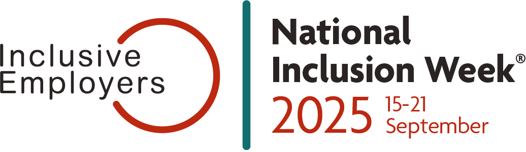 Image shows Inclusive Employers and National Inclusion Week logos